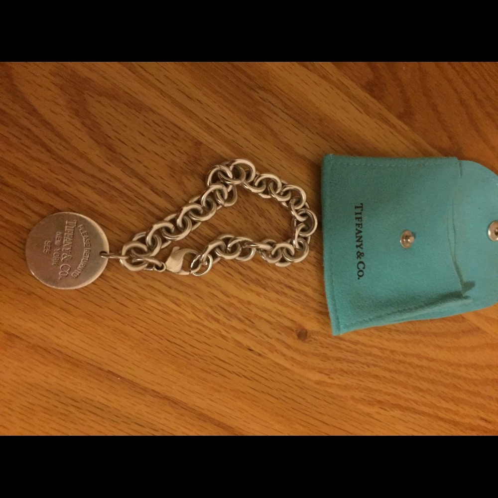 Tiffany chain with heart bracelet