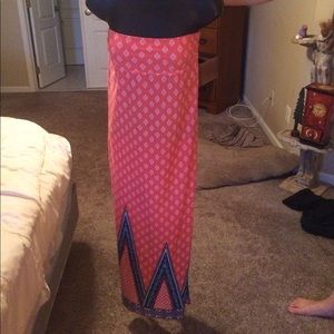 NWOT MACYS STOOSH SIZE MED MAXI DRESS