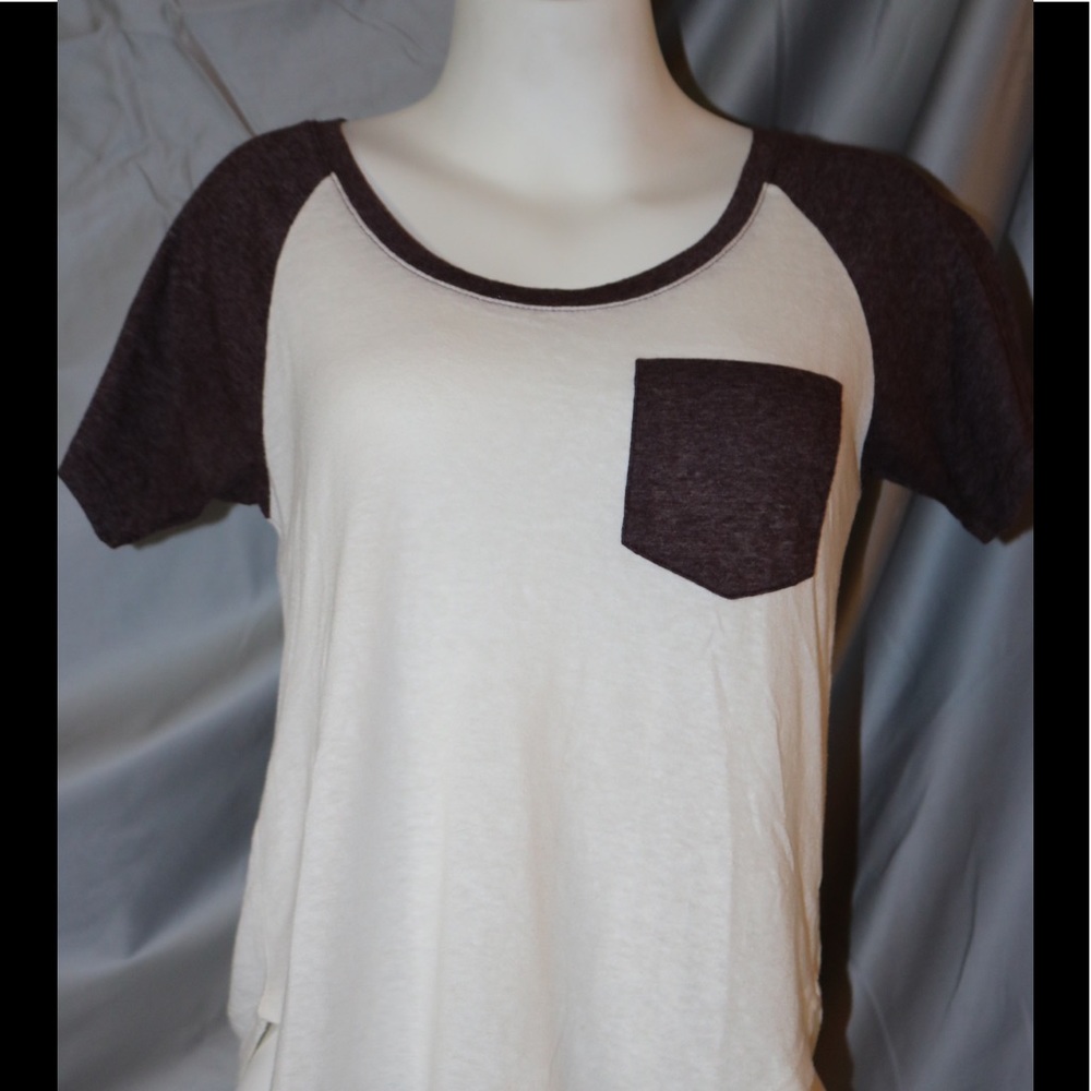Maroon&White Shirt