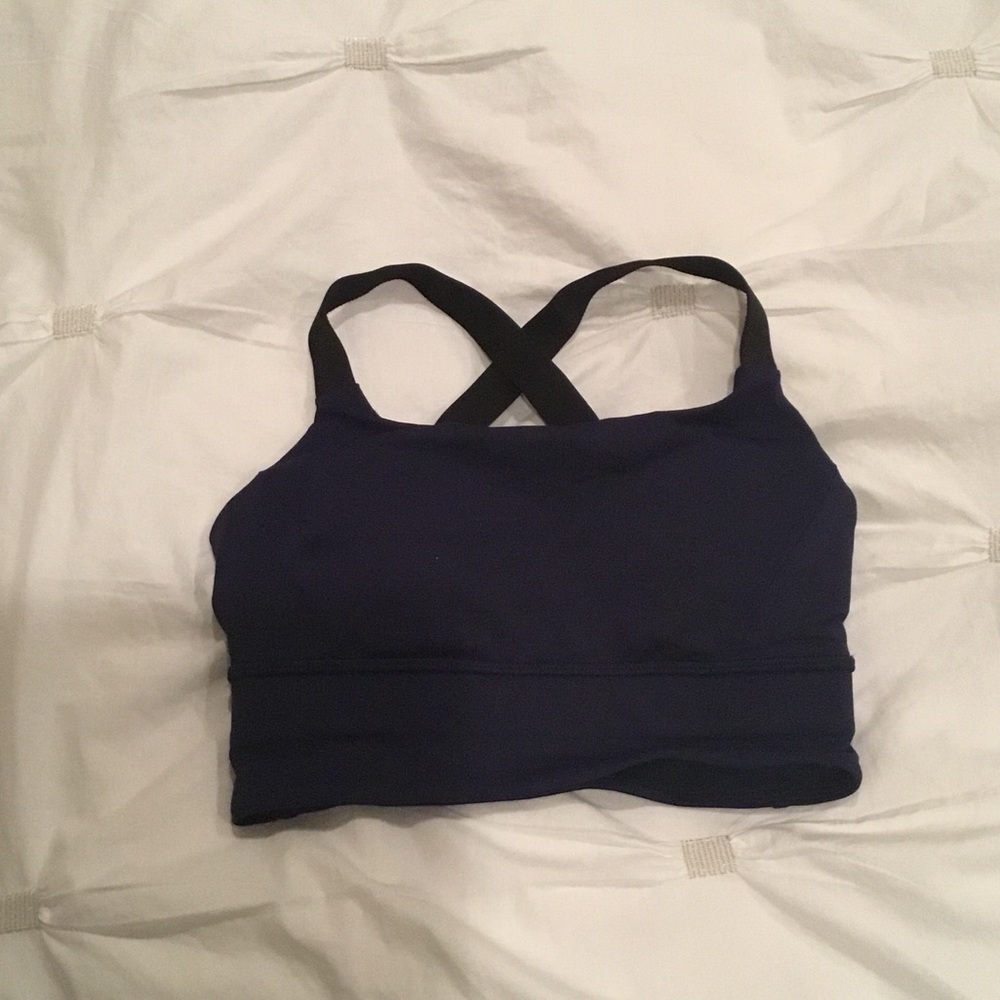 Worn once Lululemon sports bra size:  2