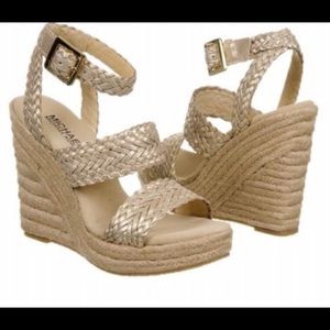 MICHAEL KORS Juniper Espadrille Wedge Sandal - 7.5
