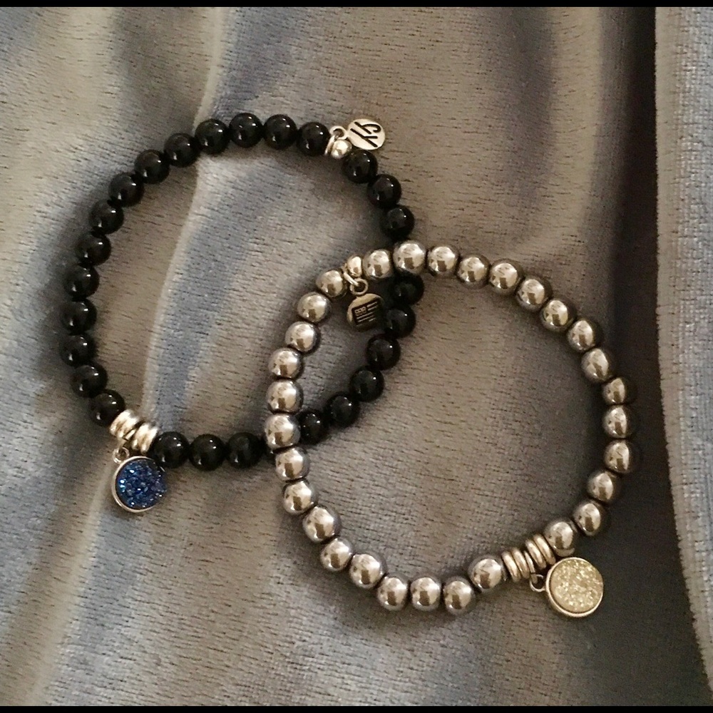 High end beaded bracelets in perfect condition