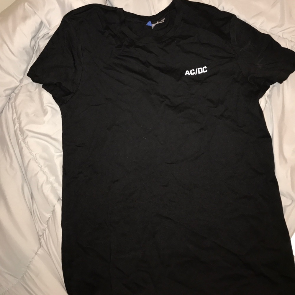 AC/DC Black MENs shirt.