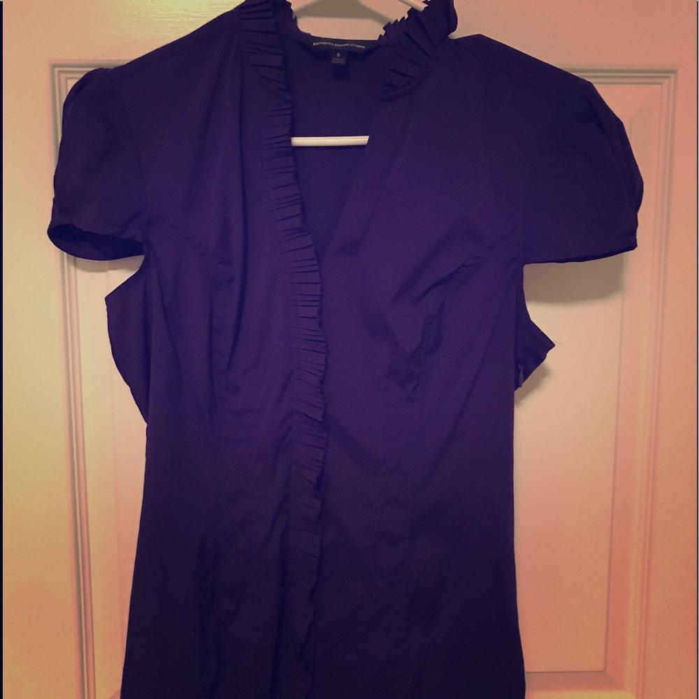 Express ruffled blouse