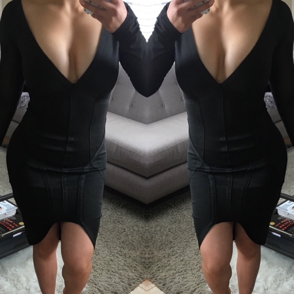 Black Bandage Dress - Small - Picture 2 of 7