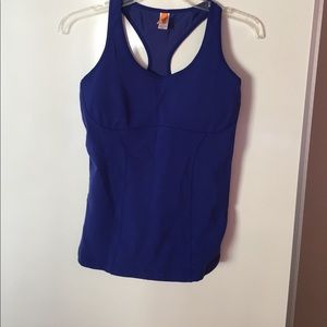 Lucy workout tank with built in bra