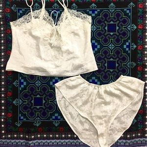 Vintage Victoria's Secret cami & short set sz S