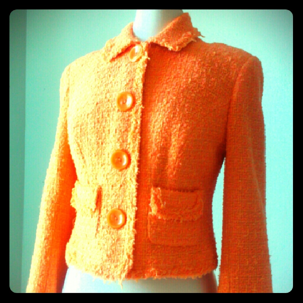 Tangerine Jacket by Emil Rutenburg - Picture 1 of 8