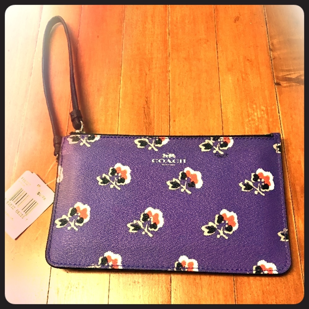 Authentic Coach Wristlet