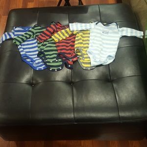 5 Carter's 3 month onesies