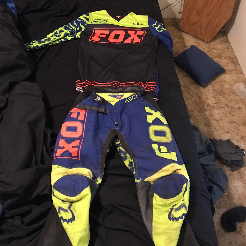 Fox racing gear