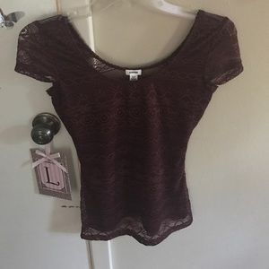 NWOT lacy top.