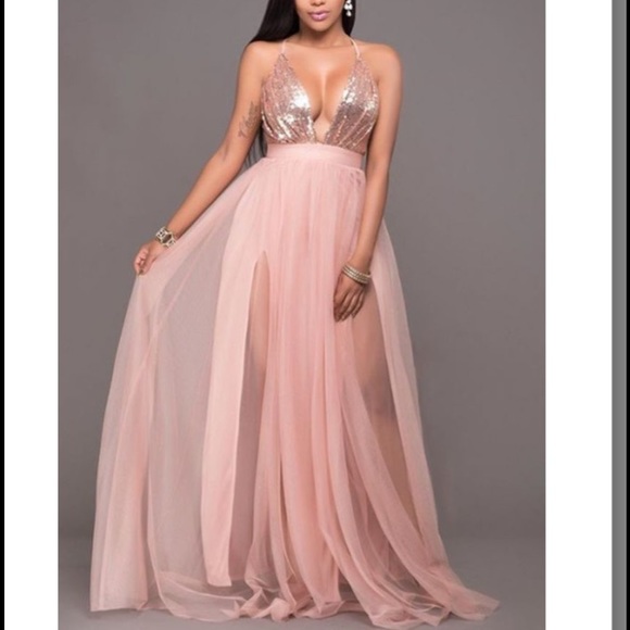 ๐ฅCLOSEOUT๐ฅ Pink Dazzle Maxi ๐ซ - Picture 2 of 7