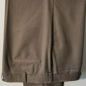 Tan/Tope Haggar Slim Dress Slacks