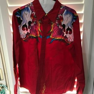 Ed Hardy Button up shirt