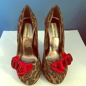 Steve Madden Leopard Print Heels