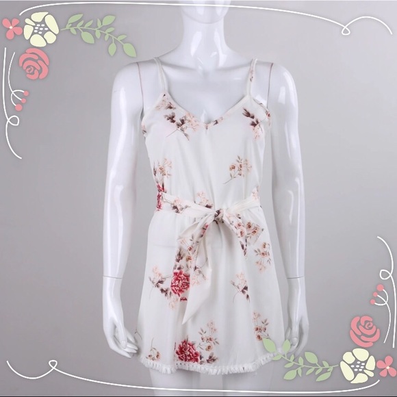 ✨ONE LEFT✨Floral Sheer Beach Summer Dress - Picture 5 of 6