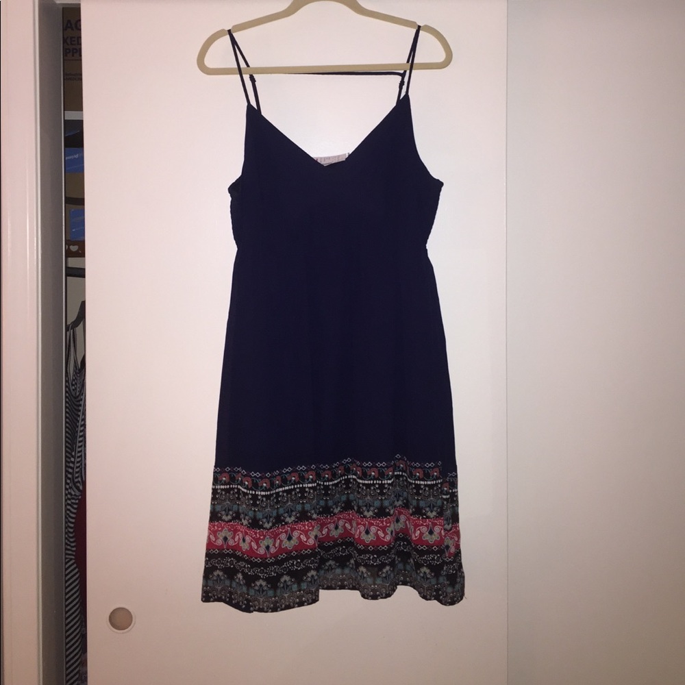 navy dress