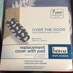Over door iron pad