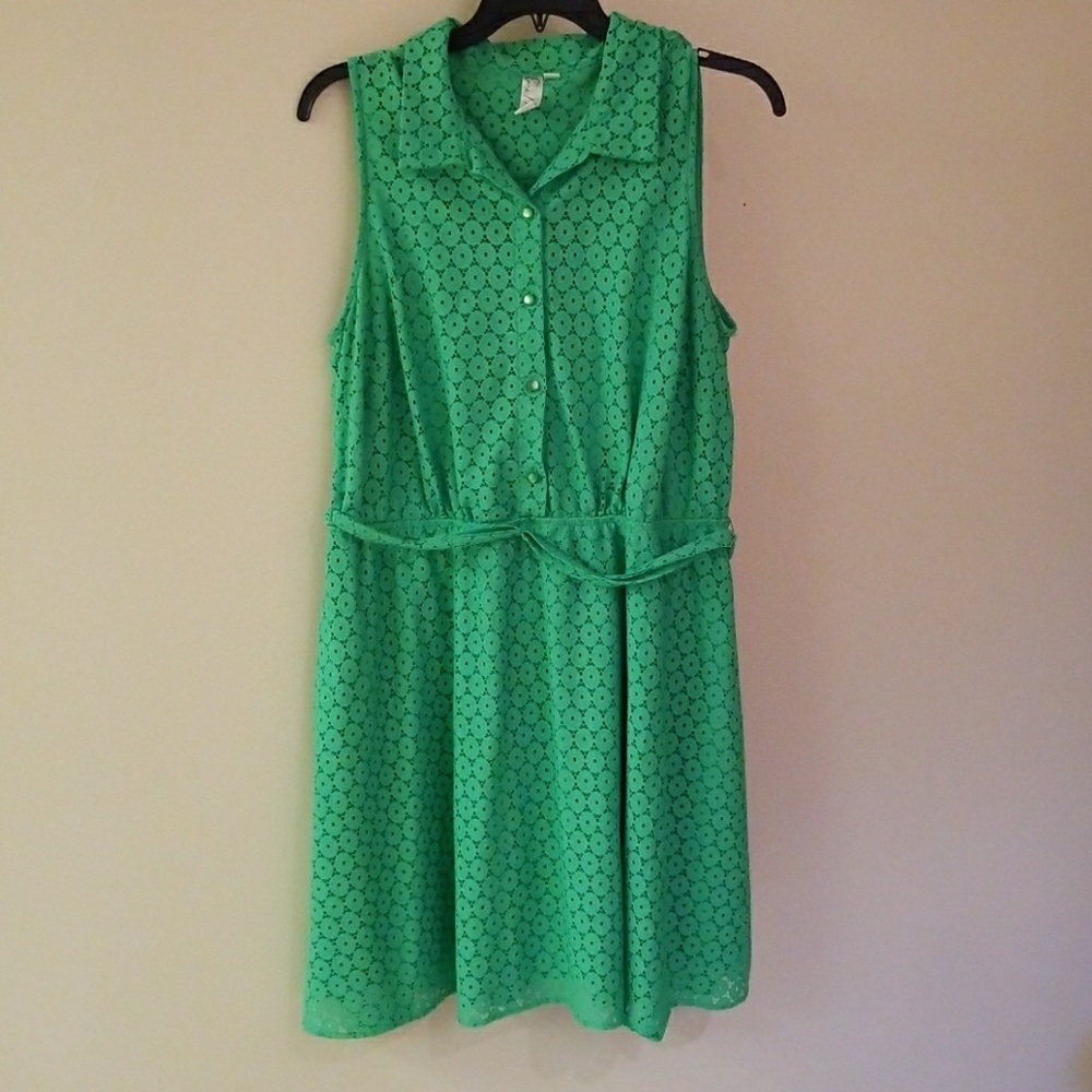 Green dress