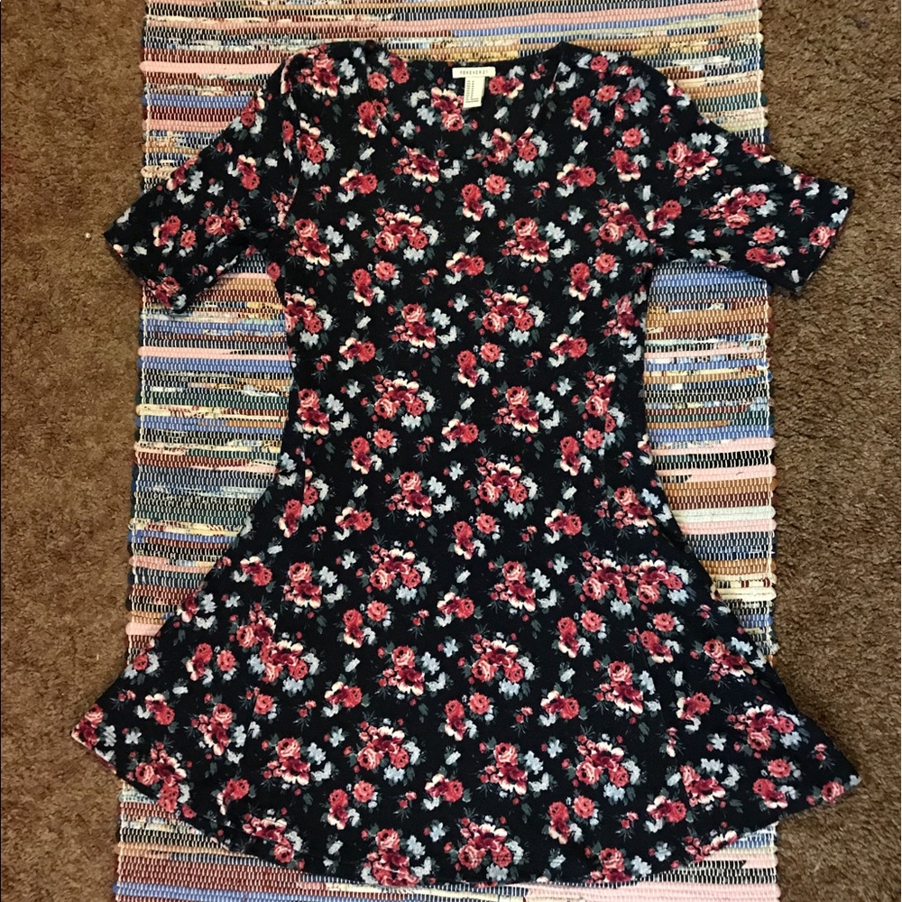 Floral skater dress