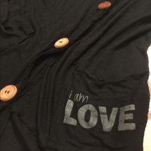 Peace Love World Cardigan 🌎