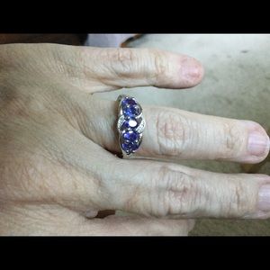 Triple A Grade Tanzanite Ring ~ Sz 7