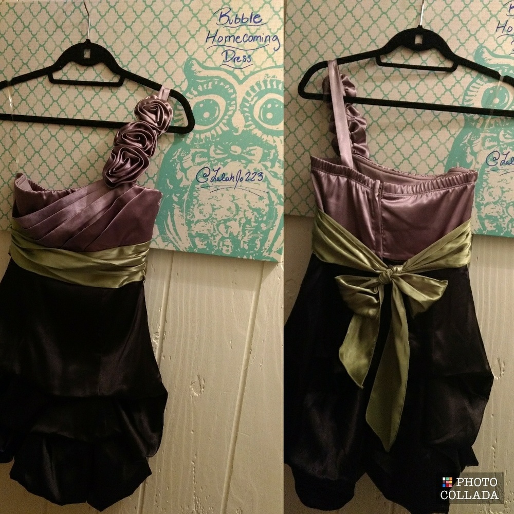 Bubble Homecoming Dress