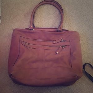 Tan purse