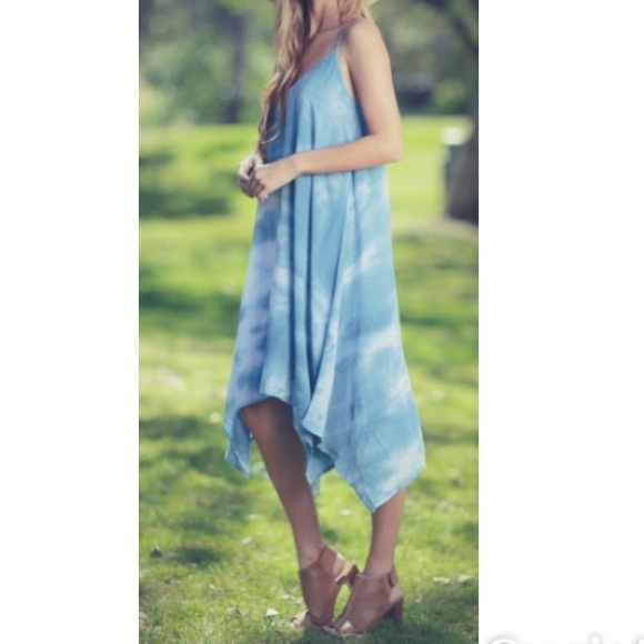 ✨LAST ONE ✨Tie dye tank dress ONE HOUR SALE - Picture 3 of 4