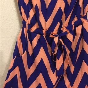 Blue & Orange Striped Dress UF Florida Gators