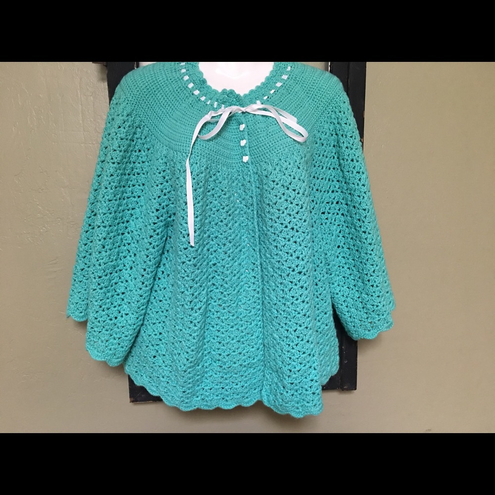 Handmade crochet shawl " beautiful "