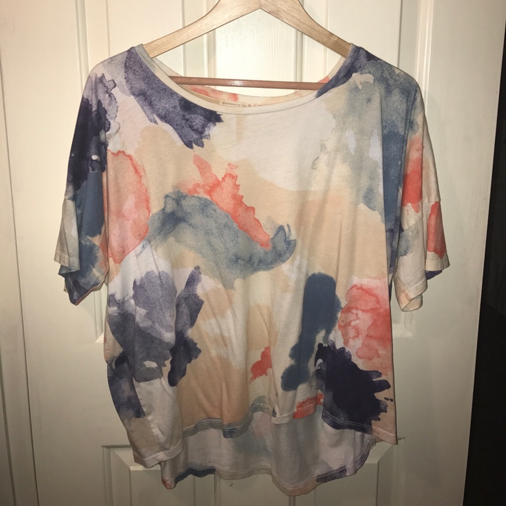 Women's Watercolor Top