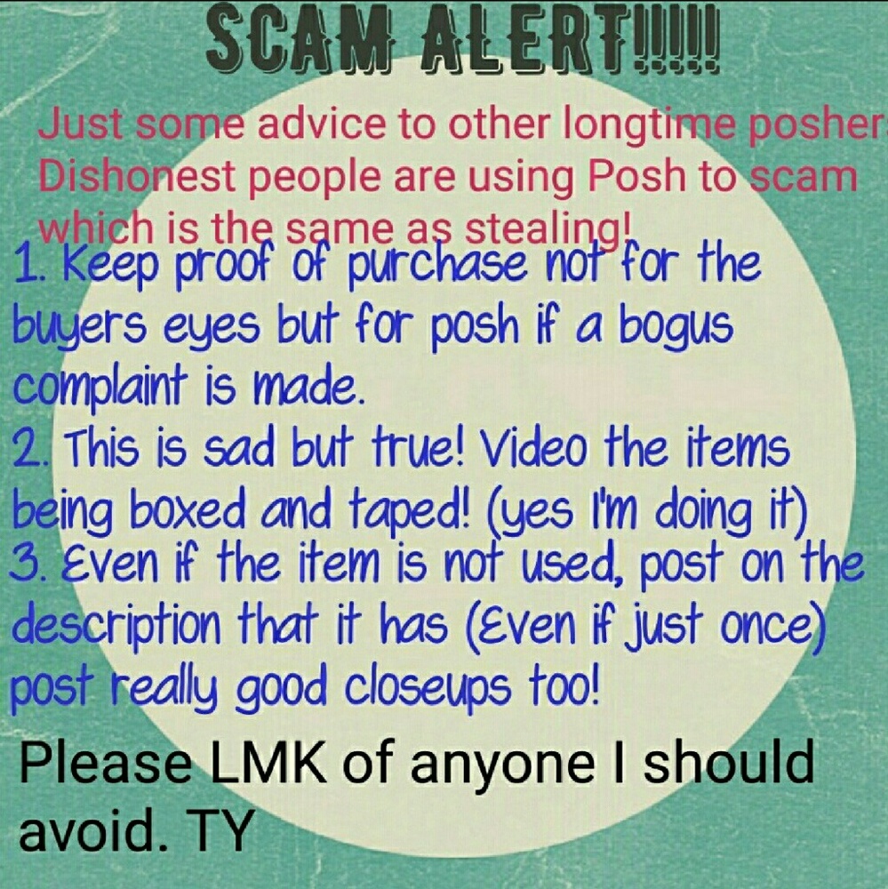 (((SCAM ALERT)))