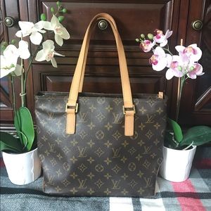 Authentic Louis Vuitton Cabas Piano