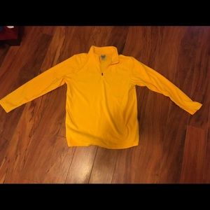 Yellow champion pullover