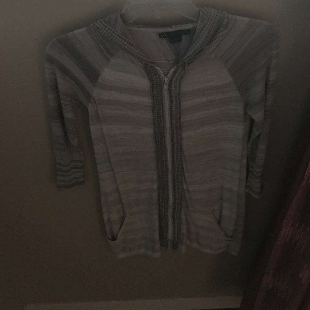 long armani exchange jacket.