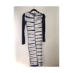 Young, Fabulous and Broke tie dye dress