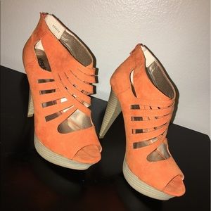 Orange High Heel