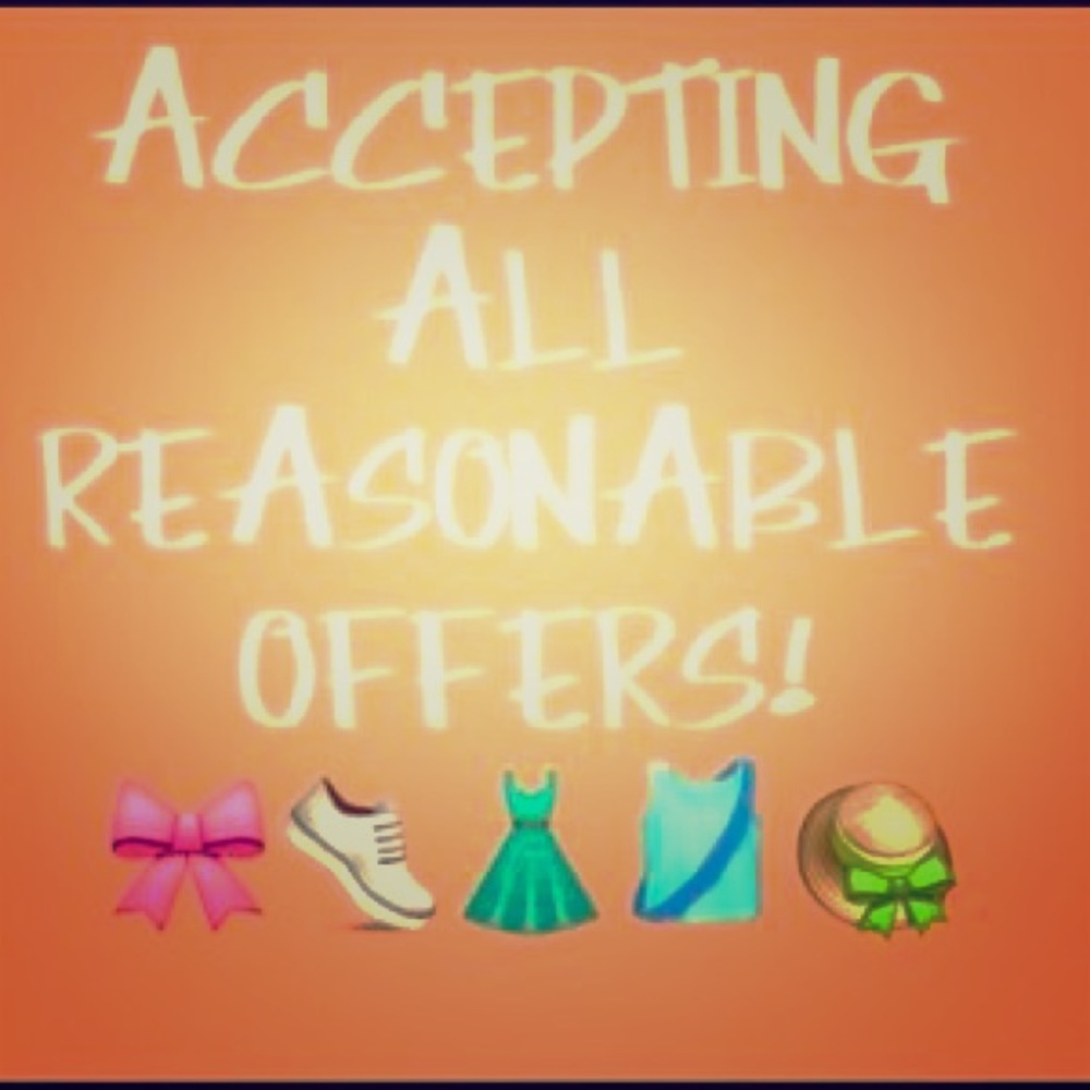 Reasonable offers accepted!
