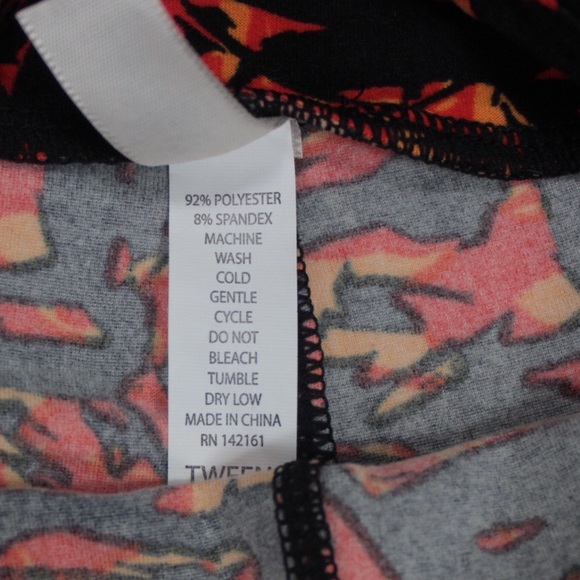 LuLaRoe Tween Leggings - Picture 4 of 4