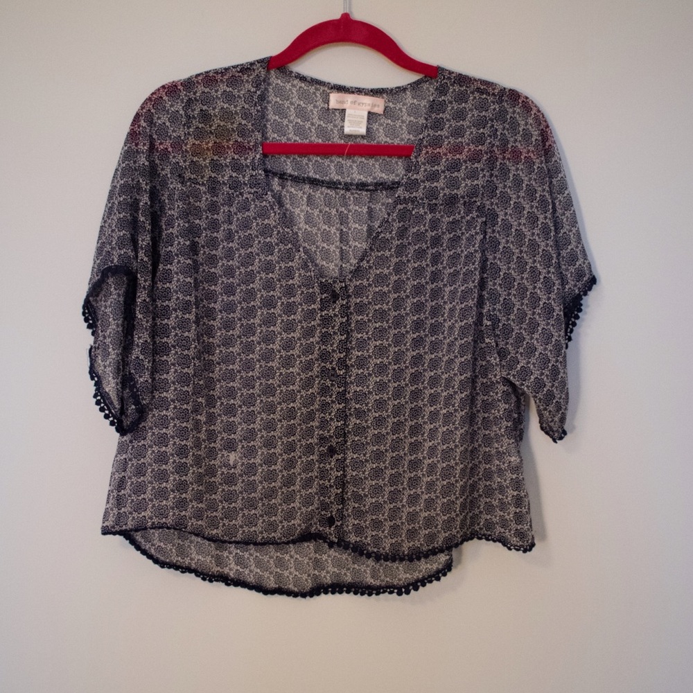 Band of Gypsies Blue Blouse