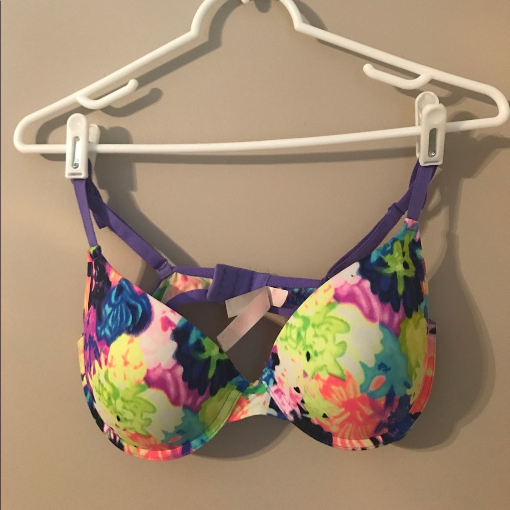 PINK 36C where everywhere push-up  bra