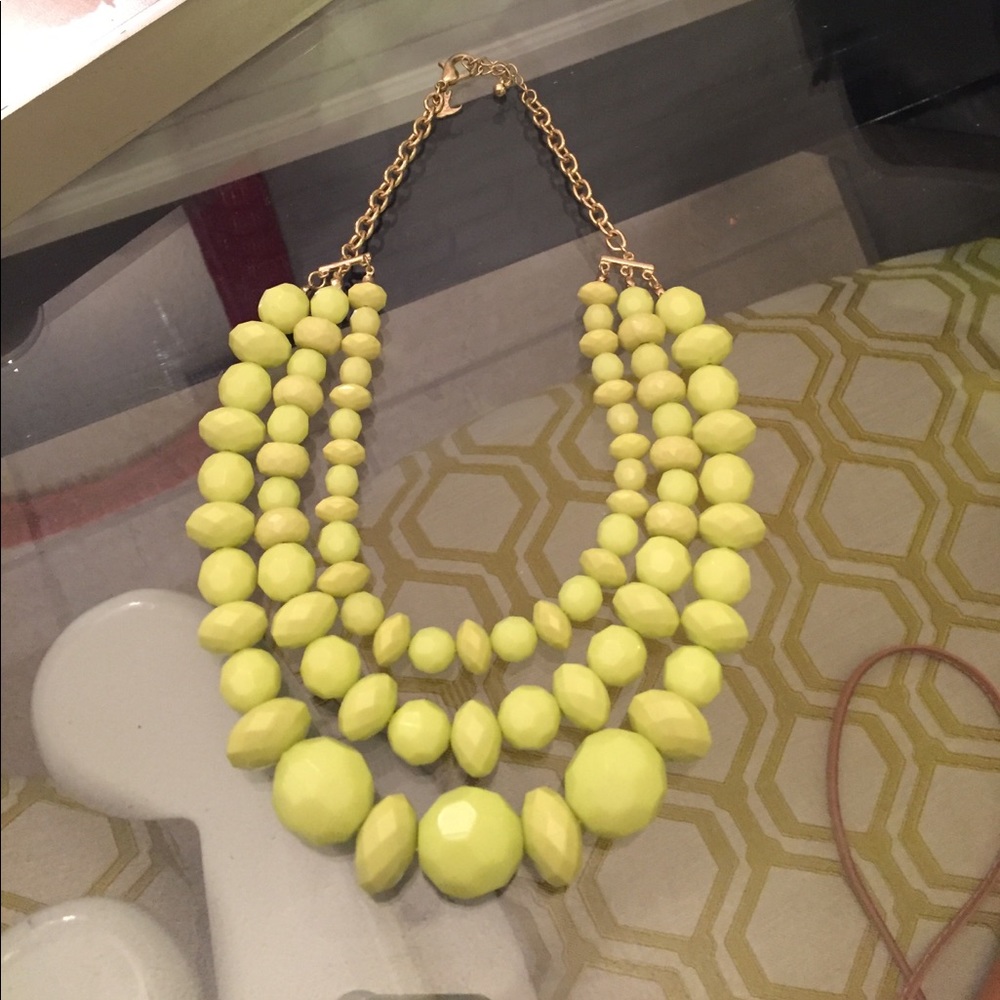 Towne & Reese citrus bib necklace