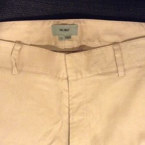 HELMUT Helmut Lang twill cropped pants