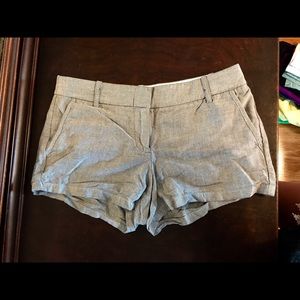 EUC J. Crew Chambray Size 6 Shorts!!