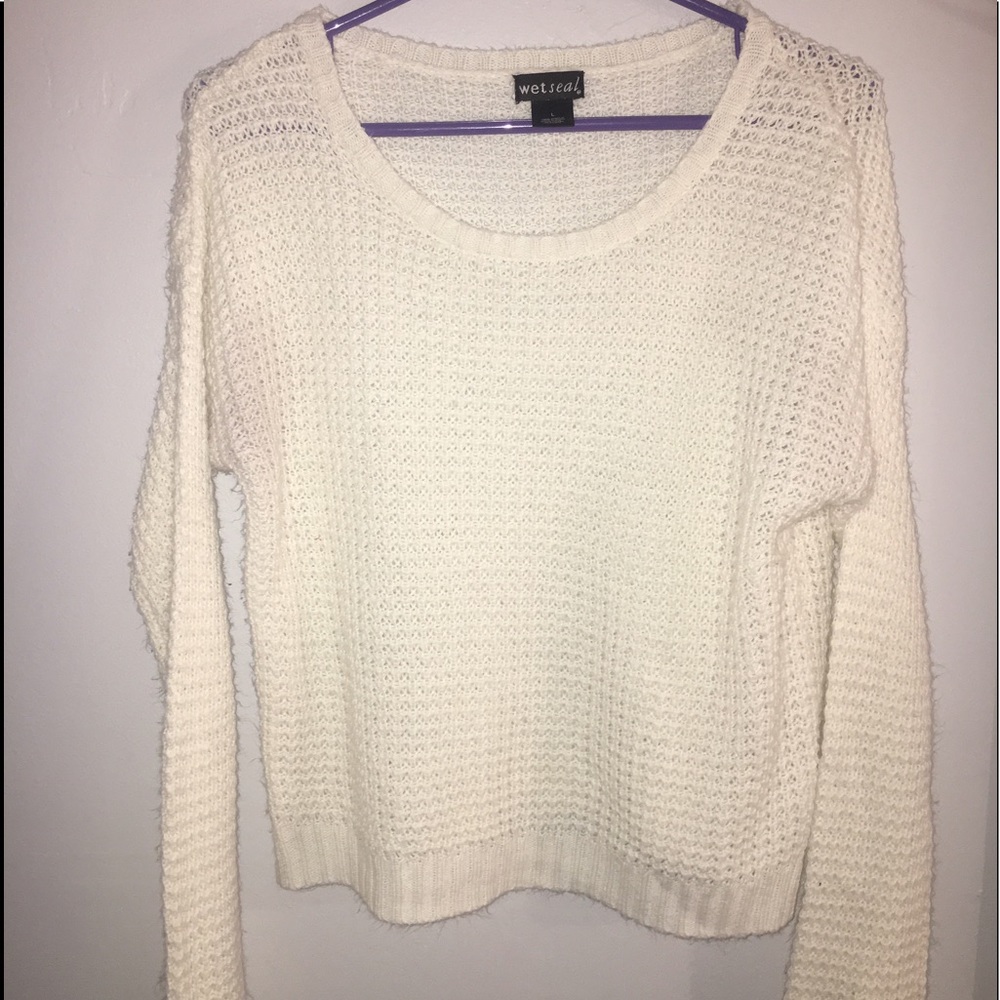 White sweater