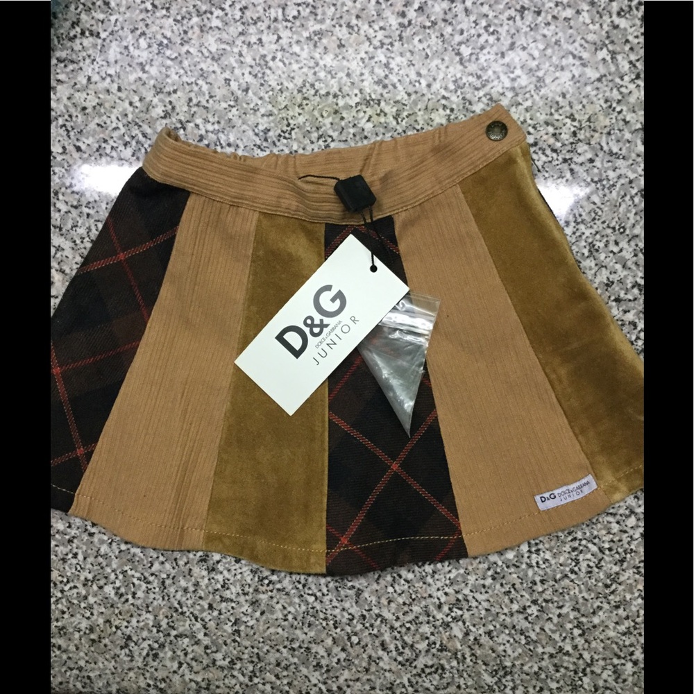 🎉HP🎉 Dolce & Gabbana D&G Junior Girls Skirt NWT