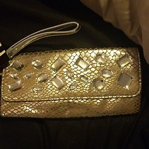 Cute hand clutch with strap
