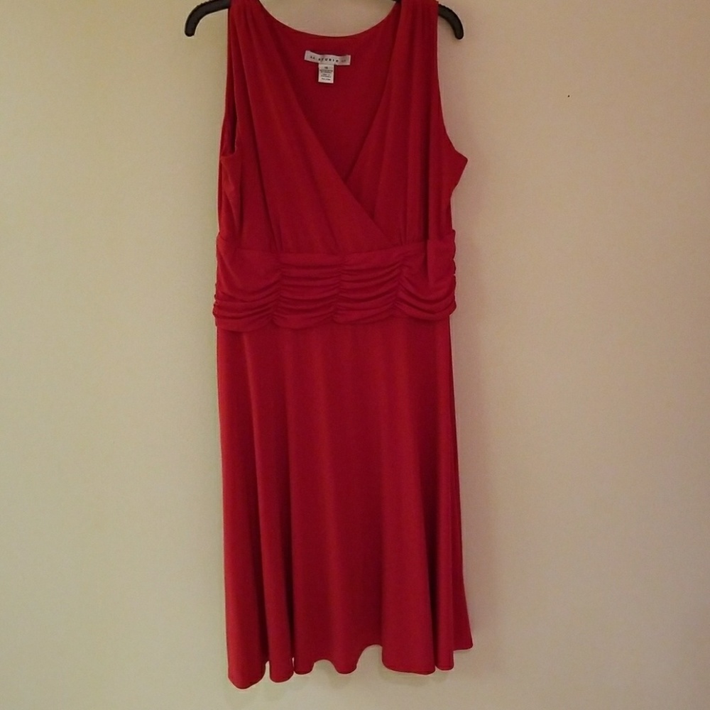 Red dress